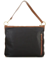 Hammitt Kyle Large East End Antique Gold Studded Shoulder Bag
