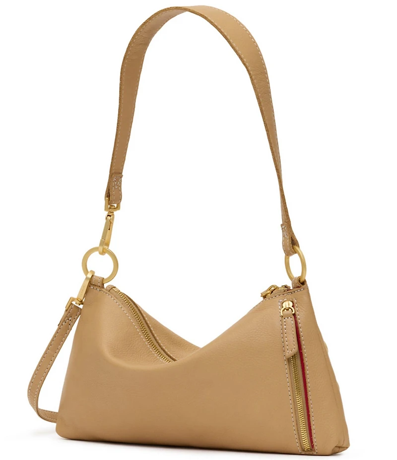 Hammitt Kyle Small Leather Gold Hardware Convertible Shoulder Bag
