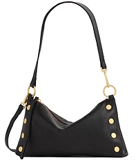 Hammitt Kyle Small Leather Gold Hardware Convertible Wristlet Shoulder Bag