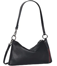 Hammitt Kyle Leather Gunmetal Hardware Convertible Wristlet Shoulder Bag