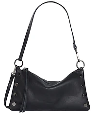 Hammitt Kyle Leather Gunmetal Hardware Convertible Wristlet Shoulder Bag