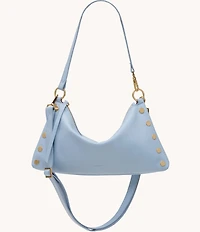 Hammitt Kyle Medium Gold Stud Slouch Shoulder Bag