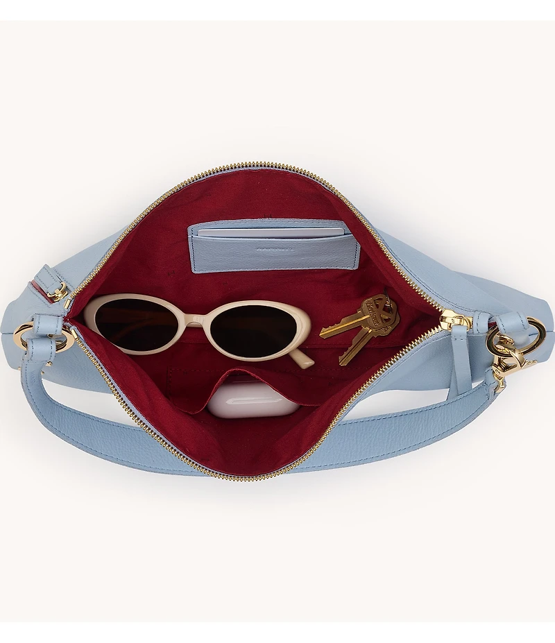 Hammitt Kyle Medium Gold Stud Slouch Shoulder Bag