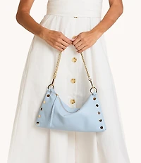 Hammitt Kyle Medium Gold Stud Slouch Shoulder Bag