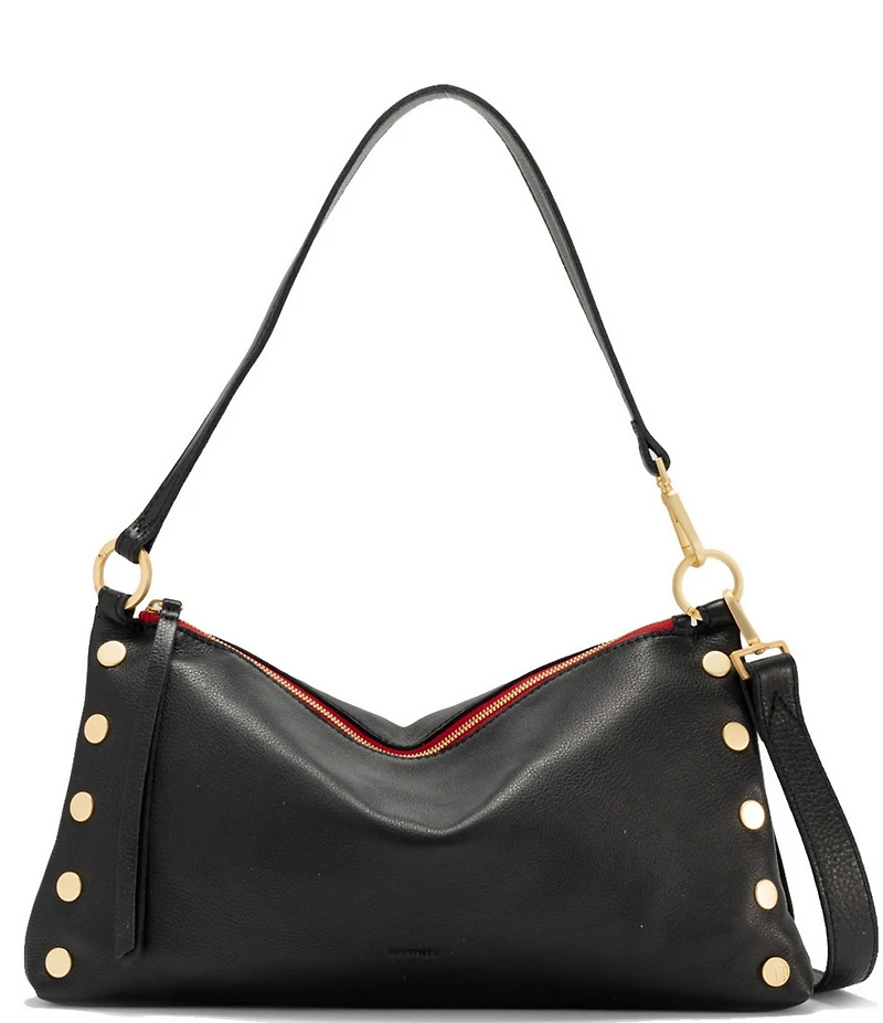 Hammitt Kyle Medium Gold Stud Slouch Shoulder Bag