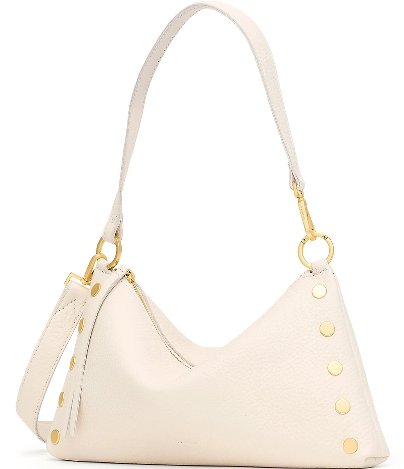 Hammitt Kyle Medium Gold Stud Slouch Shoulder Bag