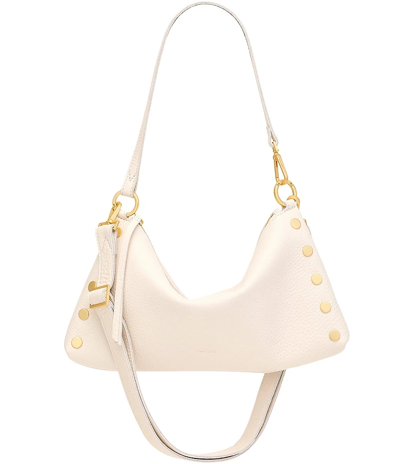 Hammitt Kyle Medium Gold Stud Slouch Shoulder Bag