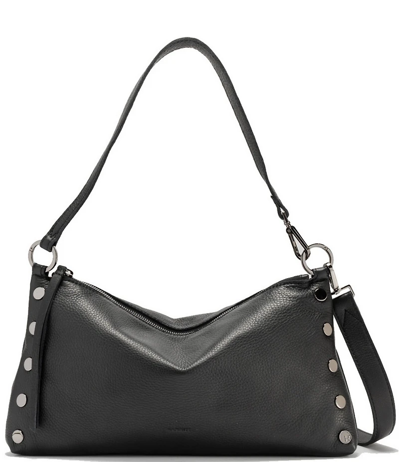 Hammitt Kyle Medium Gunmetal Stud Shoulder Bag