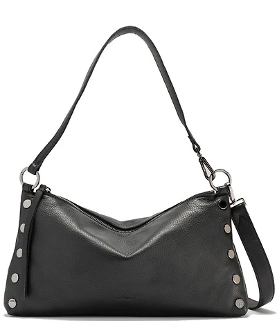 Hammitt Kyle Medium Gunmetal Stud Shoulder Bag