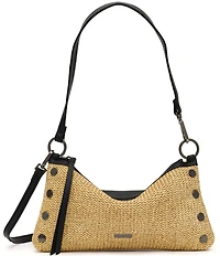 Hammitt Kyle Raffia Shoulder Crossbody Bag