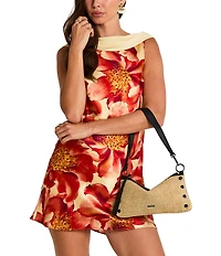 Hammitt Kyle Raffia Shoulder Crossbody Bag