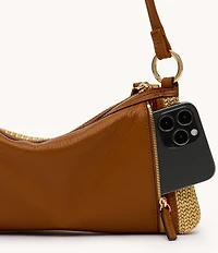 Hammitt Kyle Raffia Shoulder Crossbody Bag