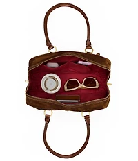 Hammitt Meredith Medium Suede East-West Shoulder Bag