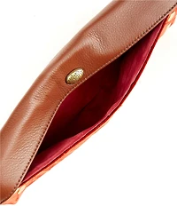 Hammitt Monarch Velvet Aged Gold Invitation Clutch