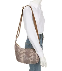 Hammitt Morgan Spotted Smoke Shoulder Hobo Shoulder Bag