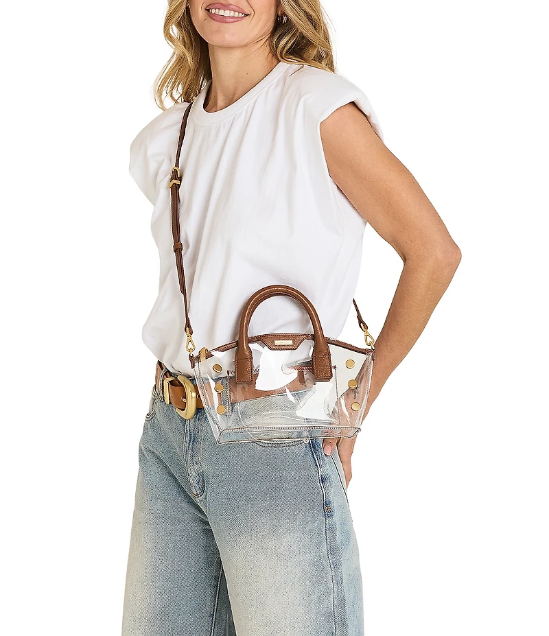 Hammitt Paula Clear Top Handle Crossbody Bag