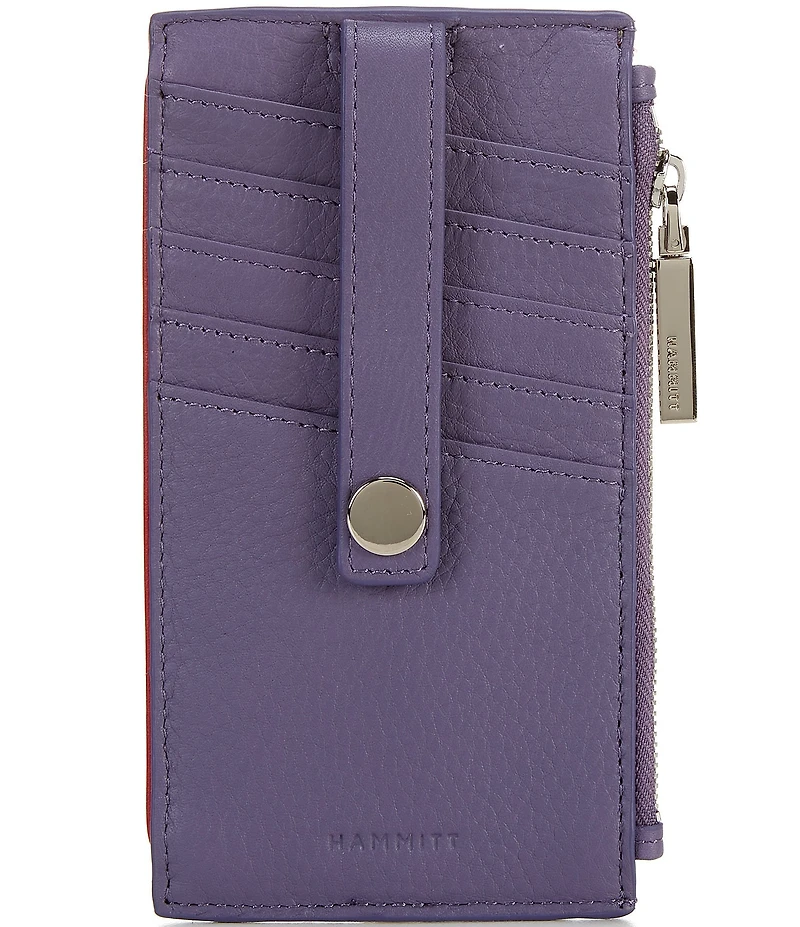 Hammitt Brushed Silver 210 West Card Holder