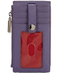 Hammitt Brushed Silver 210 West Card Holder
