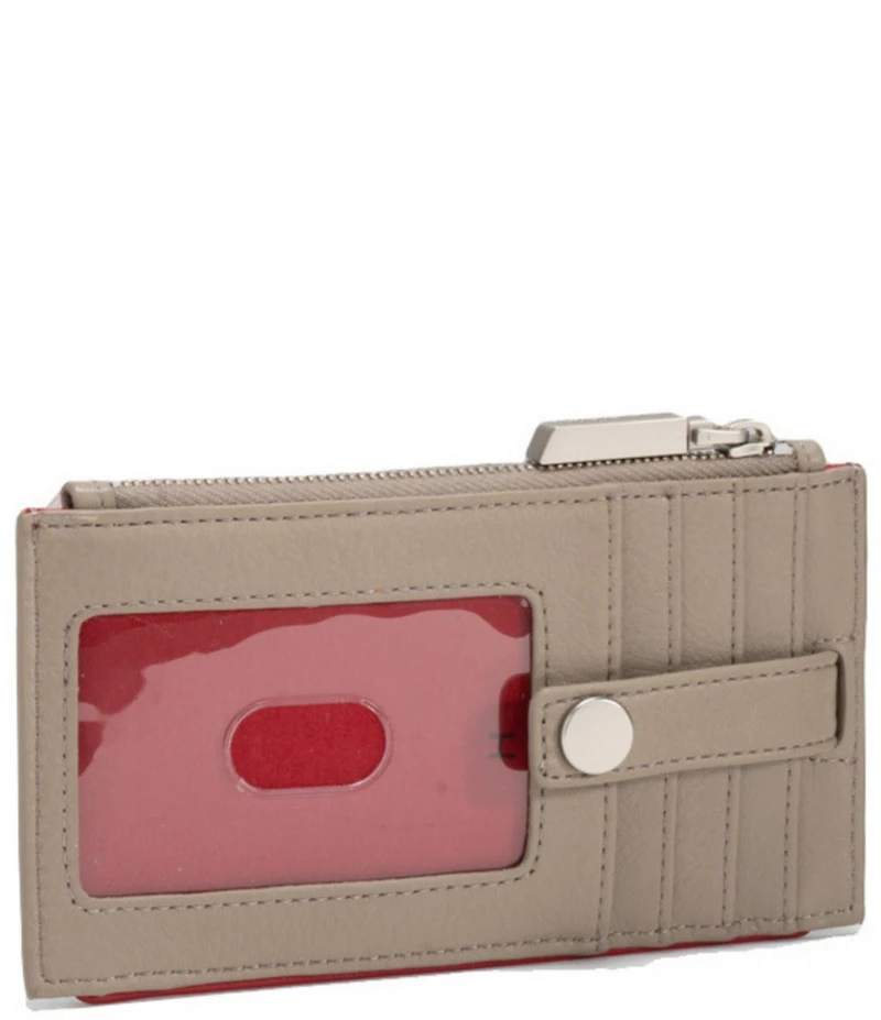 Hammitt Brushed Silver 210 West Card Holder