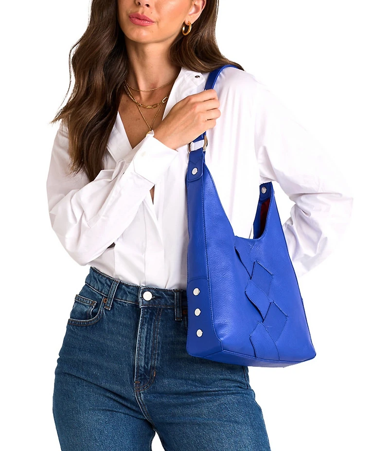 Hammitt Tim Medium Woven Hobo Shoulder Bag