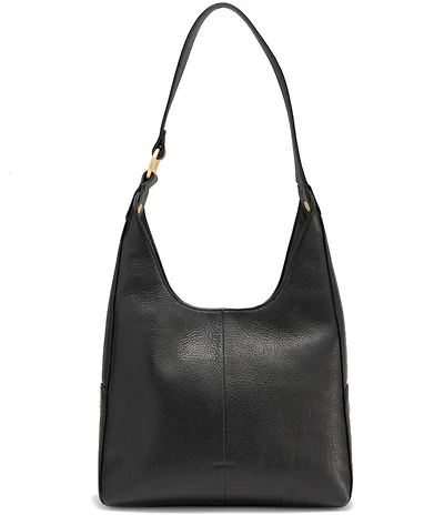 Hammitt Tim Medium Pebble Leather Gold Stud Hobo Shoulder Bag