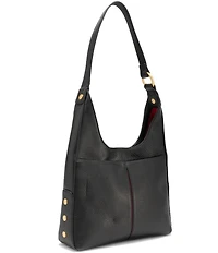 Hammitt Tim Medium Pebble Leather Gold Stud Hobo Shoulder Bag