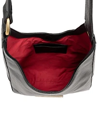Hammitt Tim Medium Pebble Leather Gold Stud Hobo Shoulder Bag