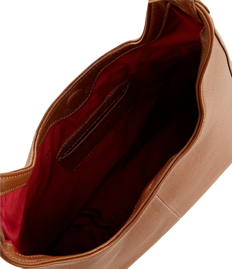 Hammitt Tim Medium Pebble Leather Gold Stud Shoulder Bag