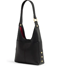 Hammitt Tim Medium Pebble Leather Gold Stud Hobo Shoulder Bag