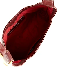 Hammitt Tim Medium Cherrywood Pebble Hobo Shoulder Bag