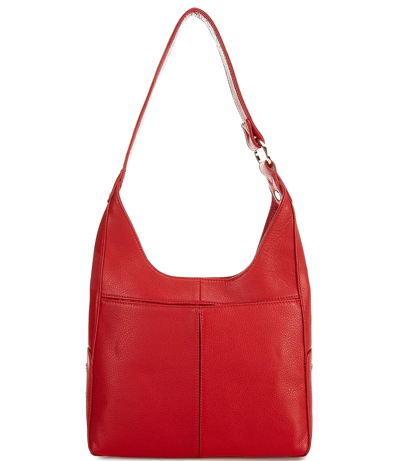 Hammitt Tim Medium Chili Red Leather Hobo Shoulder Bag