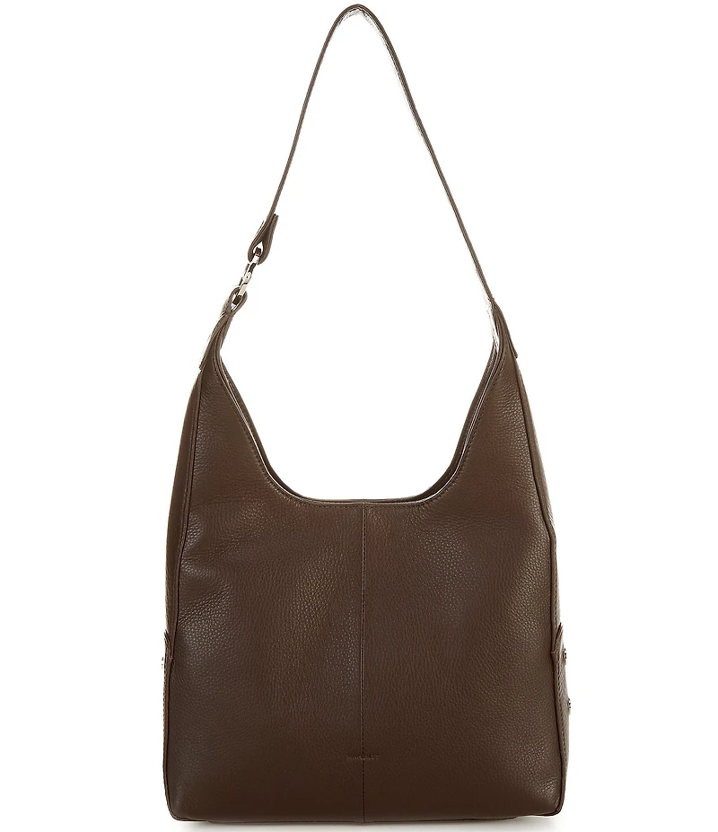 Hammitt Tim Medium Silver Stud Hobo Shoulder Bag
