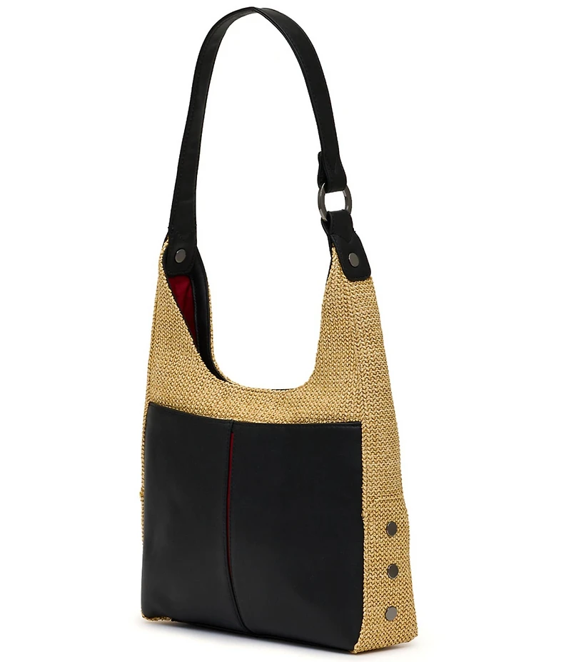 Hammitt Tim Medium Raffia Shoulder Bag