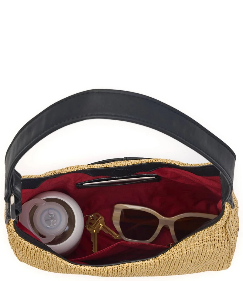 Hammitt Tim Medium Raffia Shoulder Bag