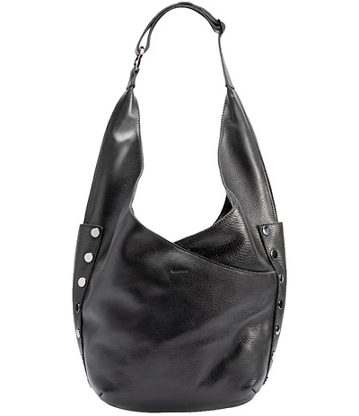 Hammitt Tom Gunmetal Slouchy Hobo Shoulder Bag