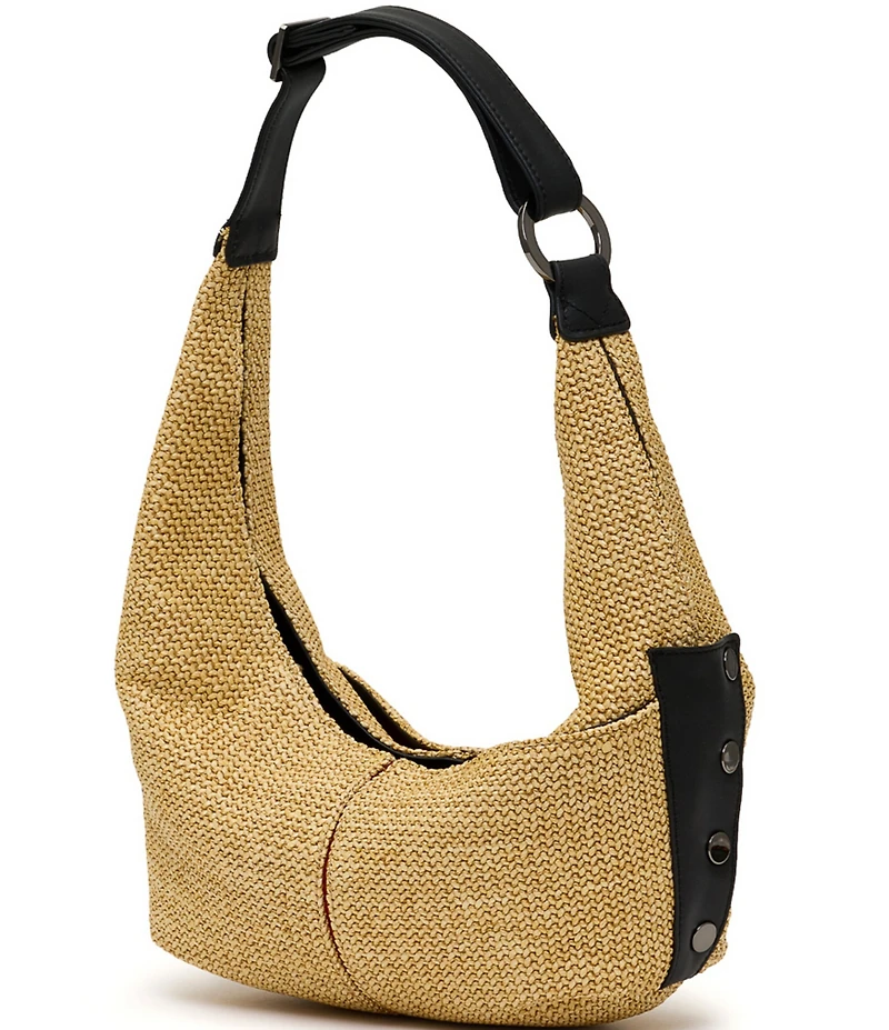 Hammitt Tom Medium Raffia Hobo Shoulder Bag