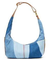 Hammitt Tom Medium Silverlake Denim Hobo Bag