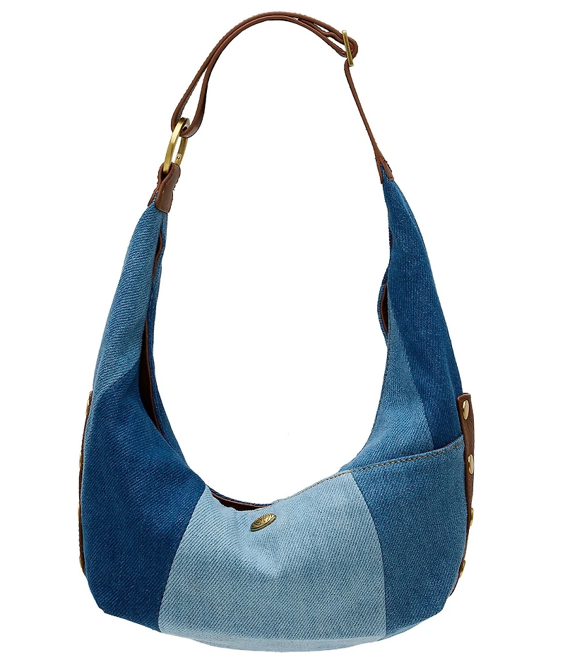 Hammitt Tom Medium Silverlake Denim Hobo Bag