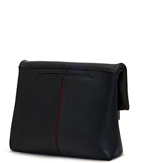 Hammitt Vip Foldover Straw Studded Medium Crossbody Bag