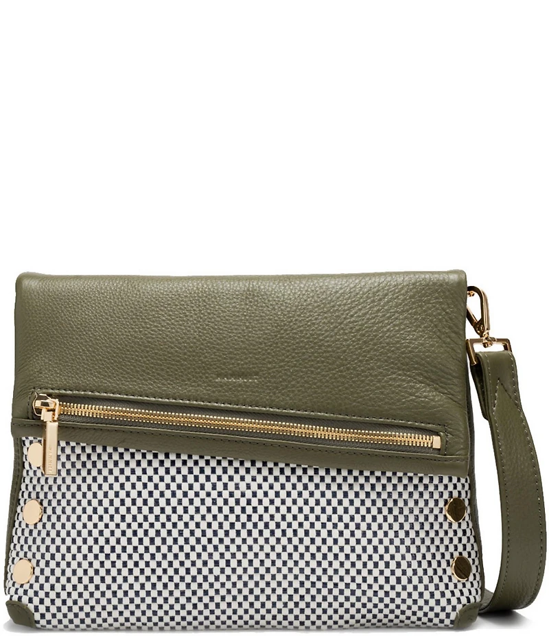 Hammitt VIP Foldover Medium Weave Crossbody Bag