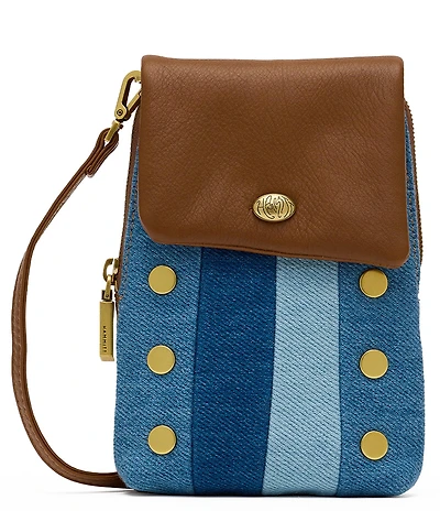Hammitt Vip Mobile Denim Studded Crossbody Bag