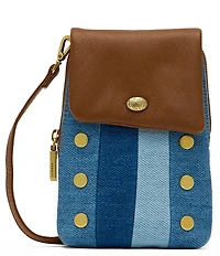 Hammitt Vip Mobile Denim Studded Crossbody Bag