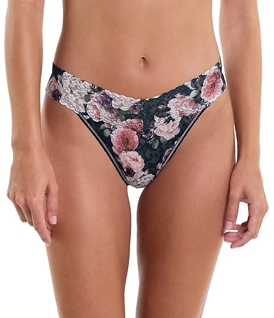 Hanky Panky Floral Original Rise Lace Thong