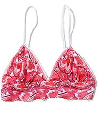 Hanky Panky Heart Printed Signature Lace Padded Bralette