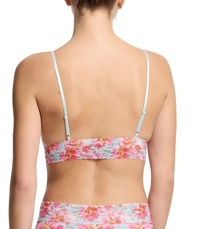 Hanky Panky Heart Printed Signature Lace Padded Bralette