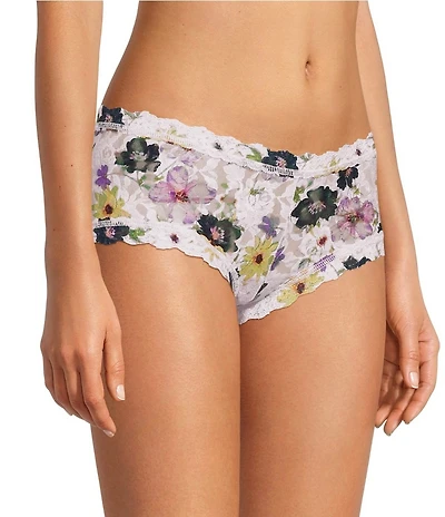 Hanky Panky Printed Signature Lace Boyshort Panty
