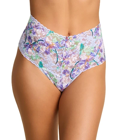 Hanky Panky Retro Lace Floral Thong Panty