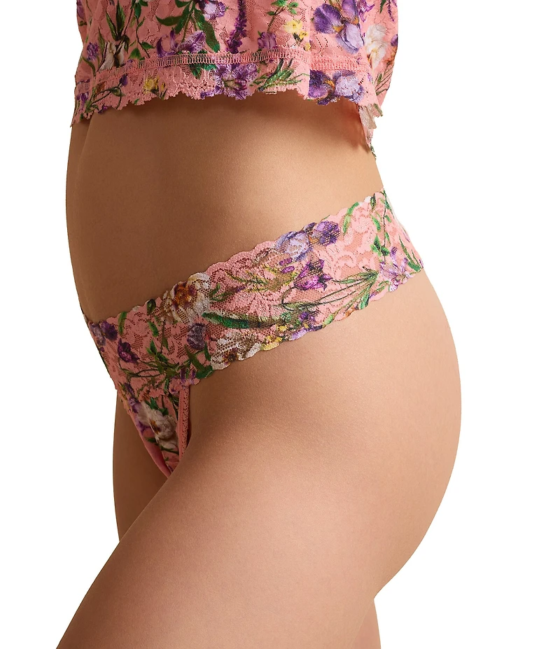 Hanky Panky Signature Lace® Original Rise Floral Printed Thong