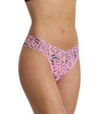 Hanky Panky Signature Lace® Original Rise Matchstick Printed Thong