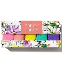 Hanky Panky Solid Signature Lace® Original Rise Thong 5-Pack